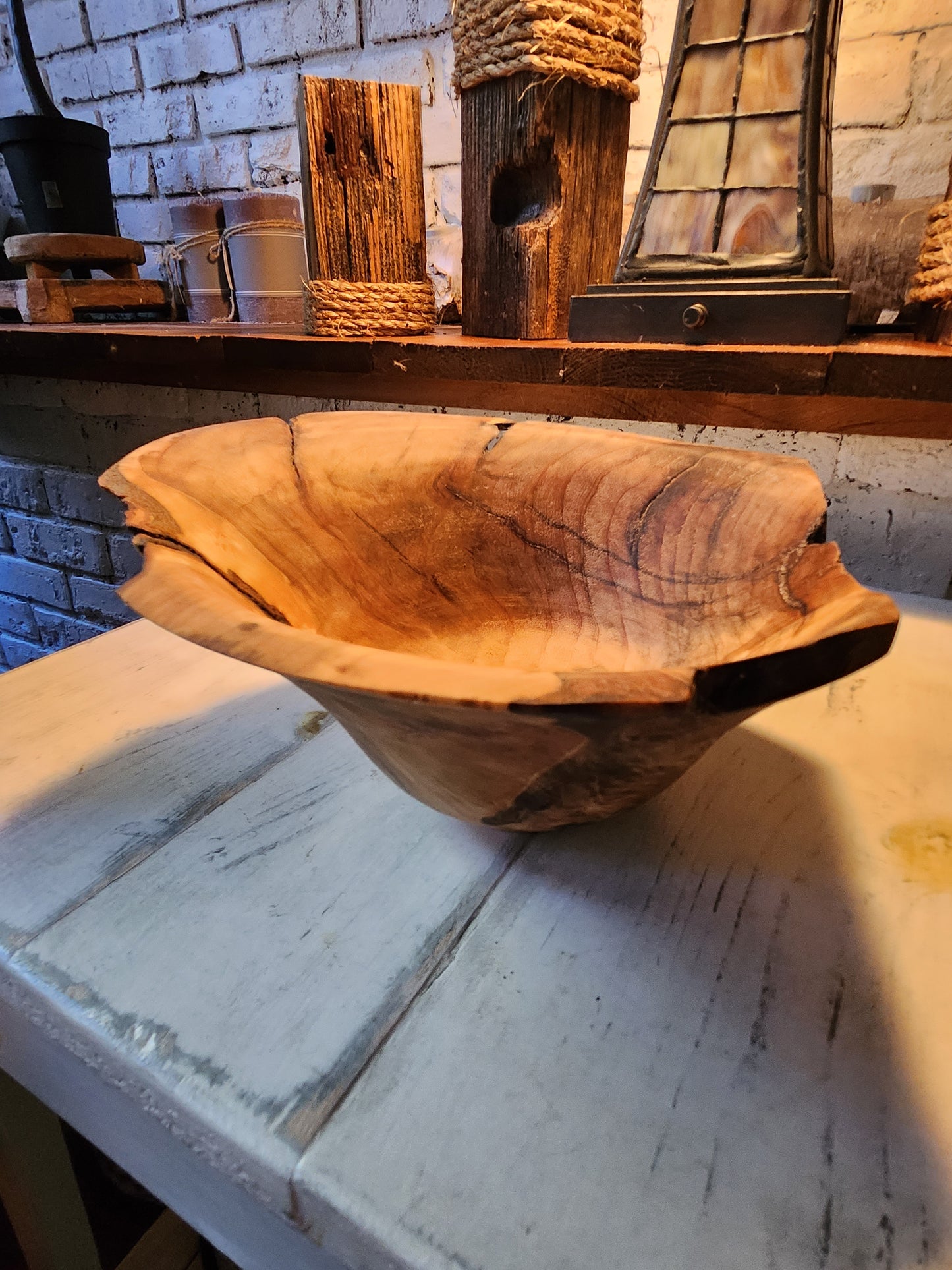 Maple Burl Bowl - Decor