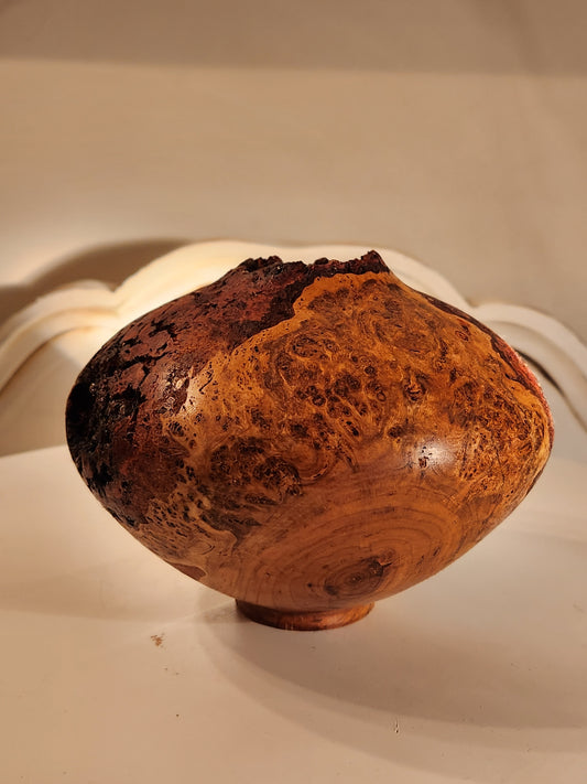 Cherry Burl Vase - Decor