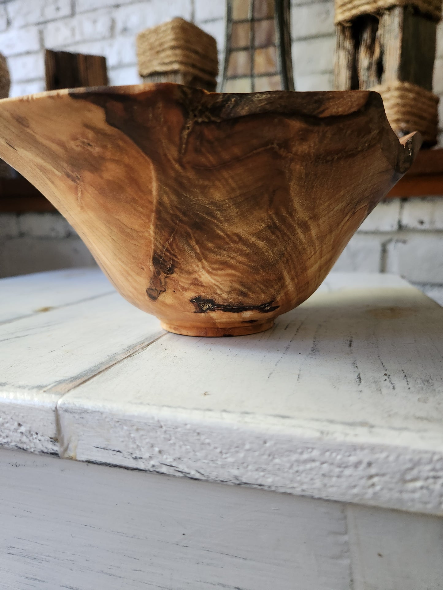 Maple Burl Bowl - Decor
