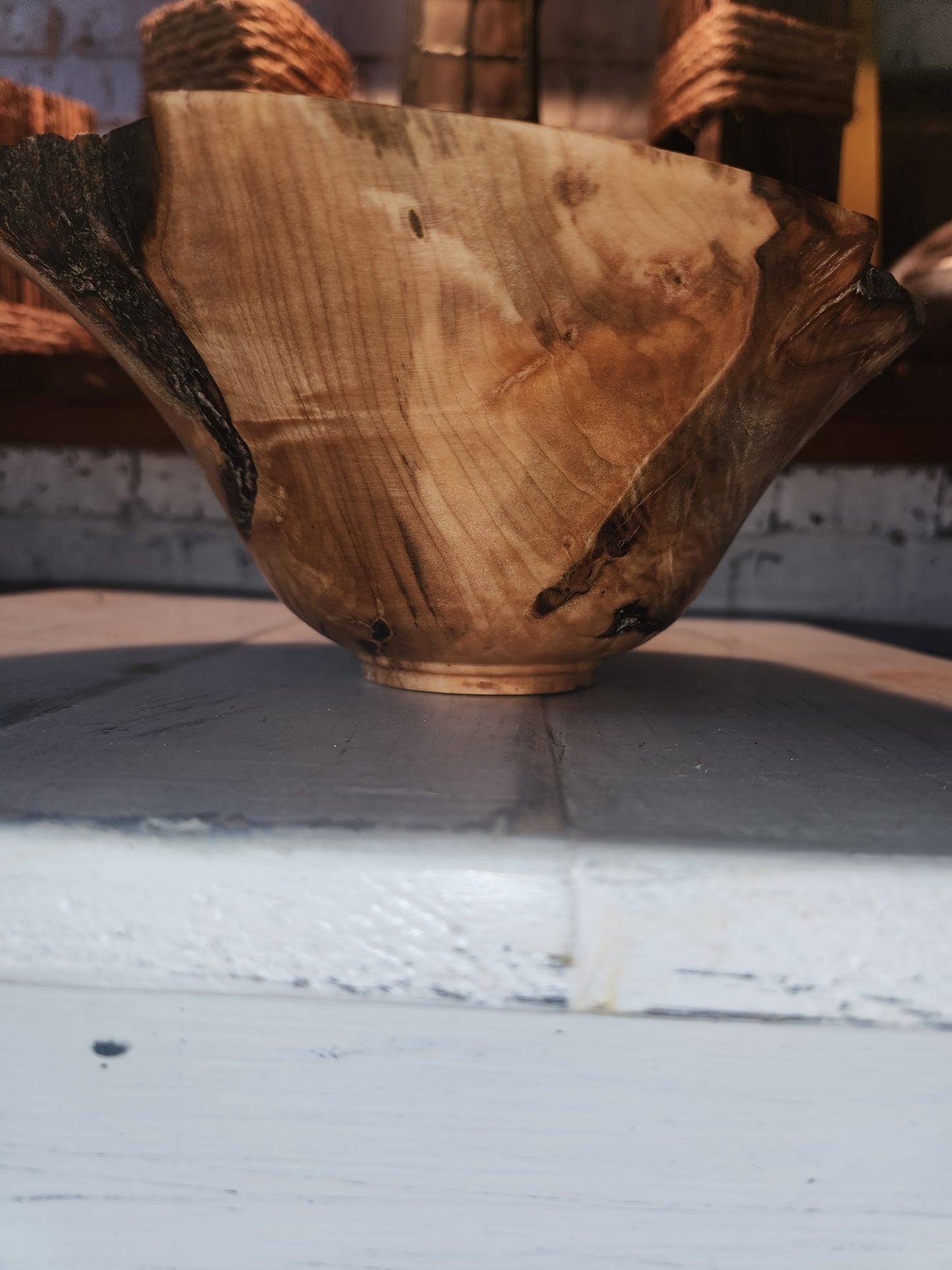 Maple Burl Bowl - Decor