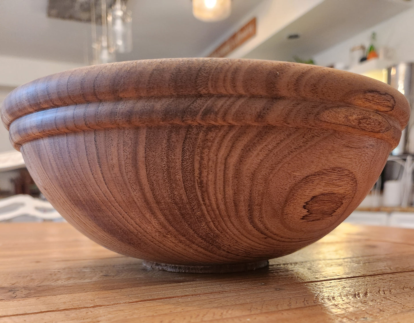 Walnut Serving Bowl - Functional