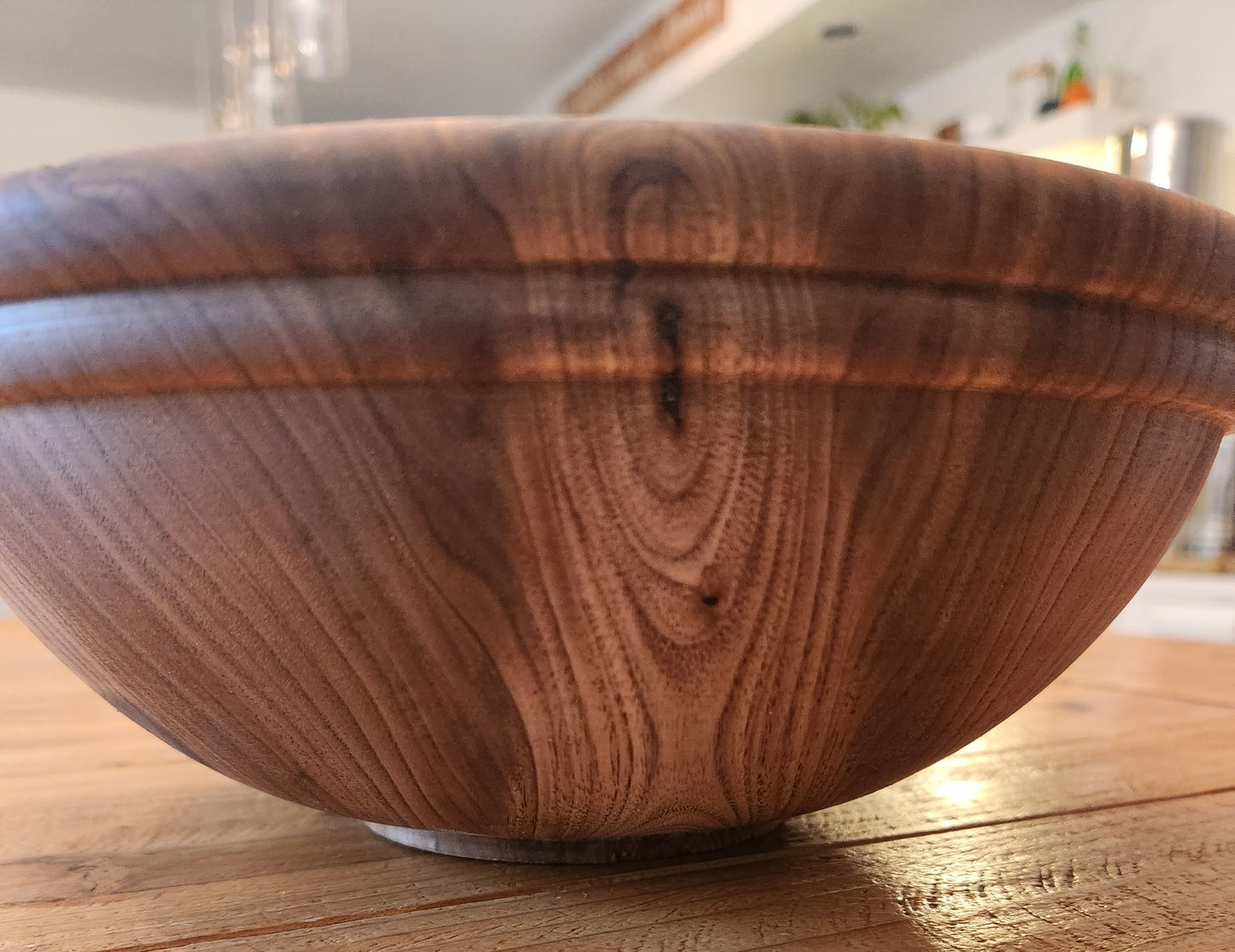 Walnut Serving Bowl - Functional