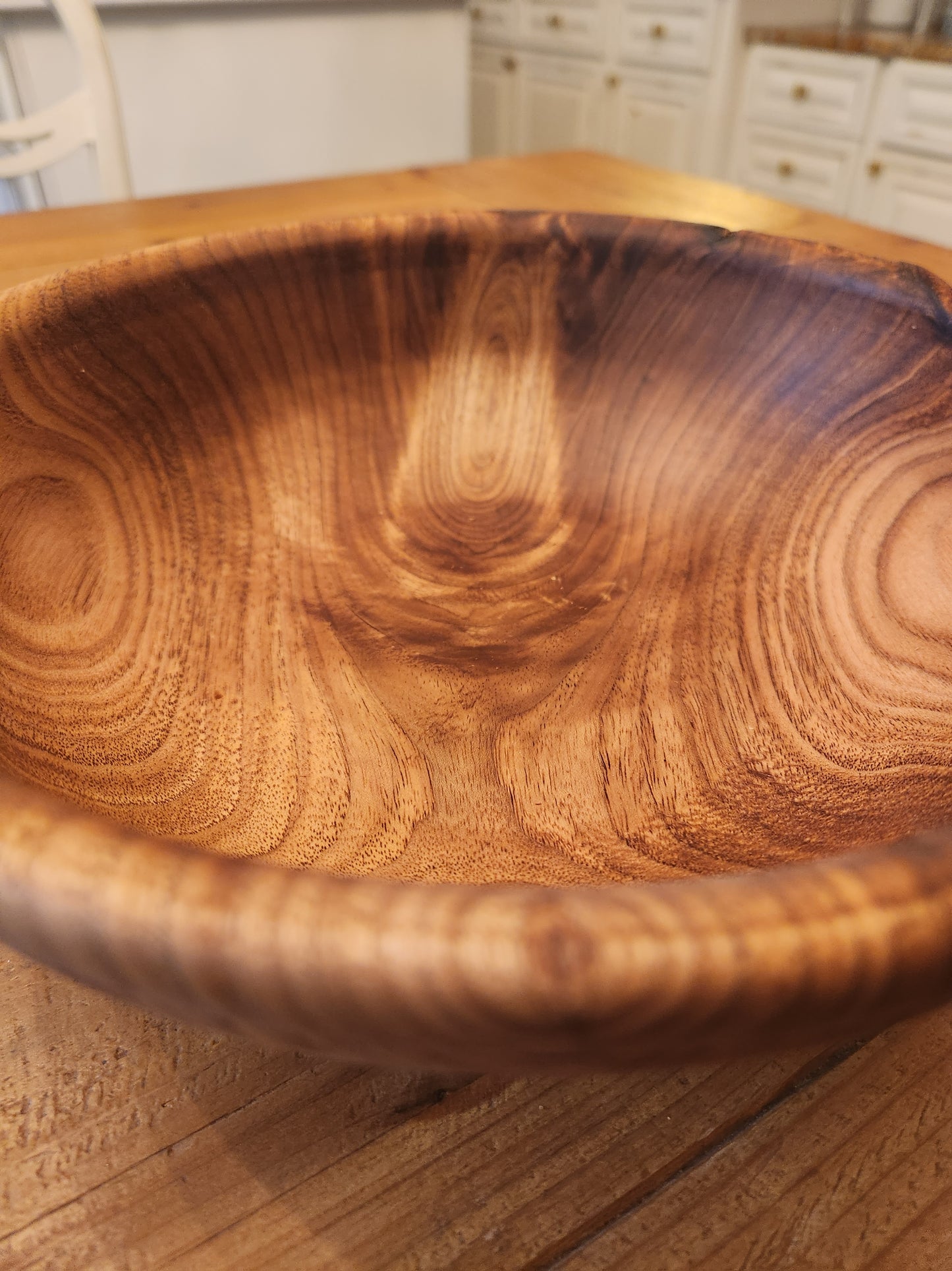 Walnut Serving Bowl - Functional
