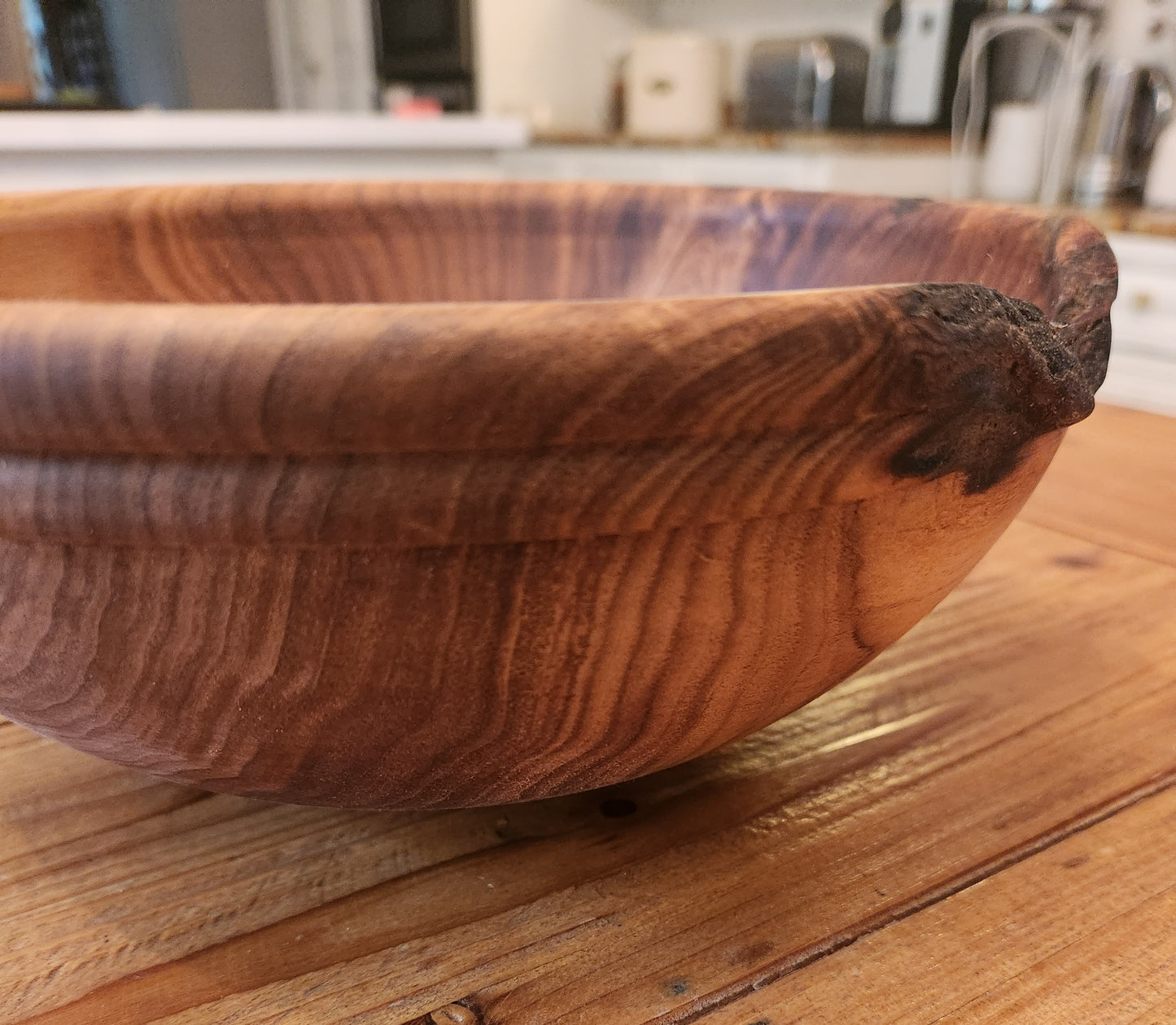 Walnut Serving Bowl - Functional