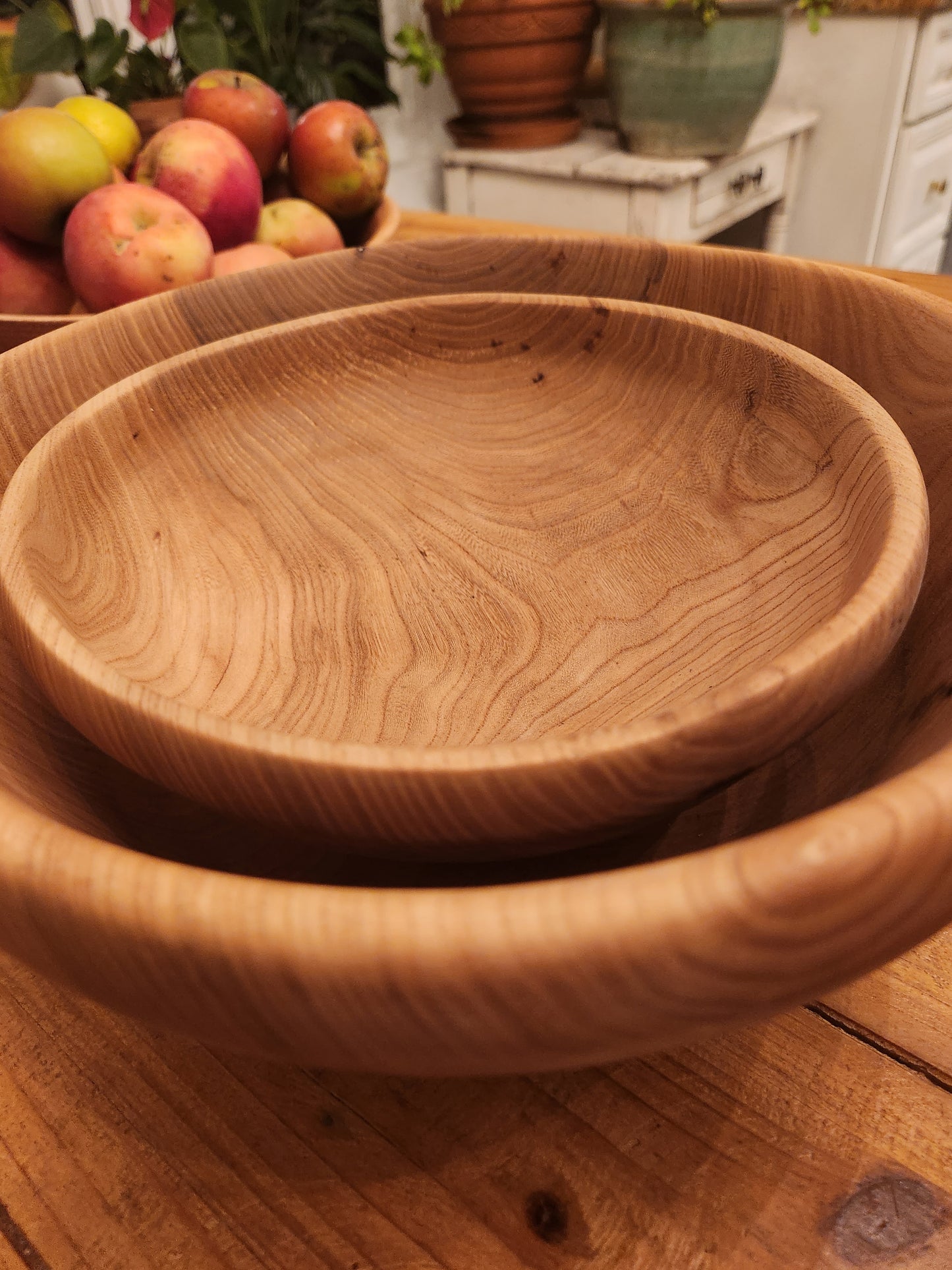 Nesting Butternut Heirloom Bowls - Functional