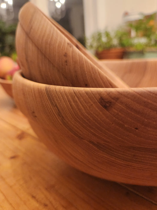 Nesting Butternut Heirloom Bowls - Functional