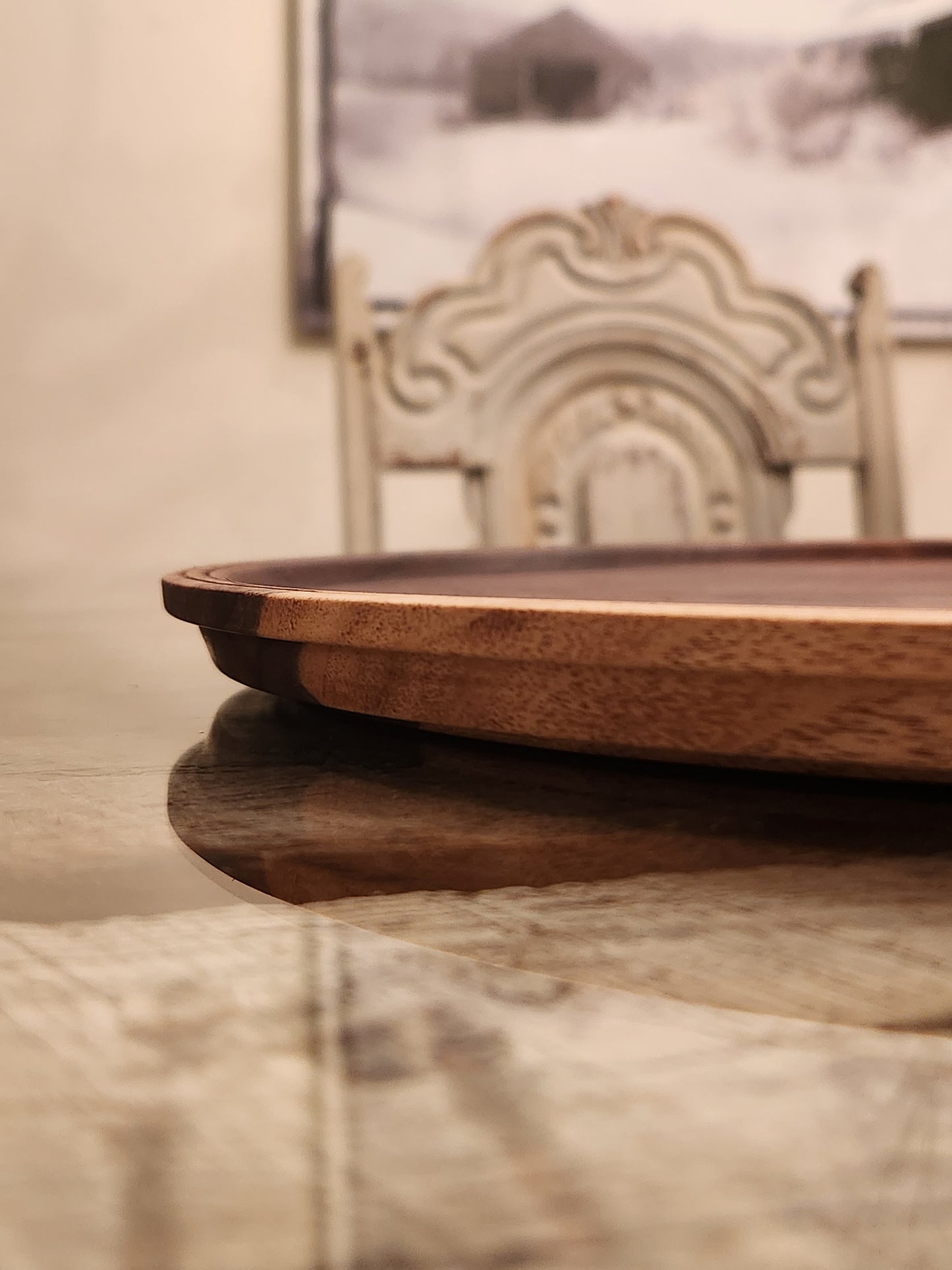 Black Walnut Tray/Server - Functional