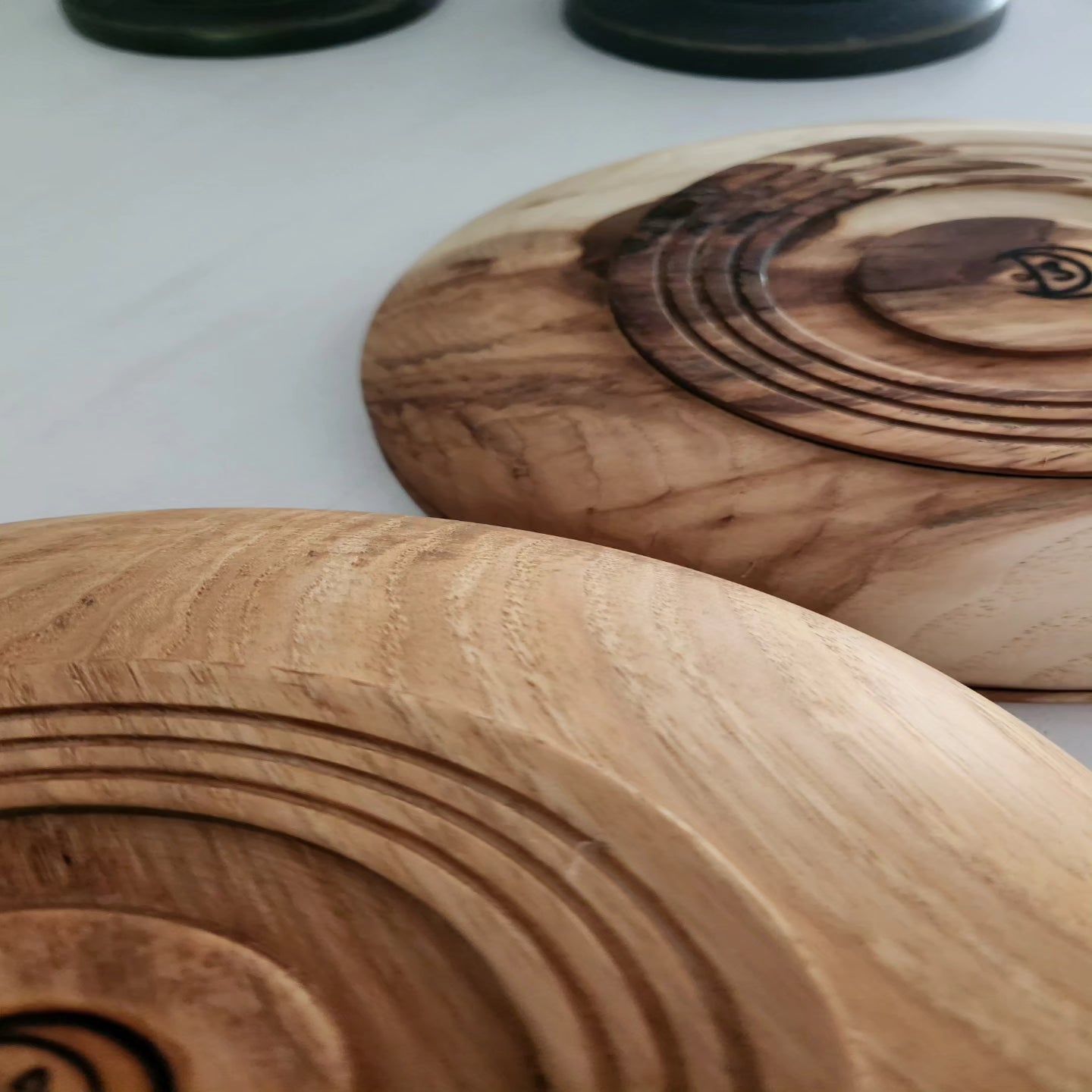 Plates in Classic American Hickory - Functional